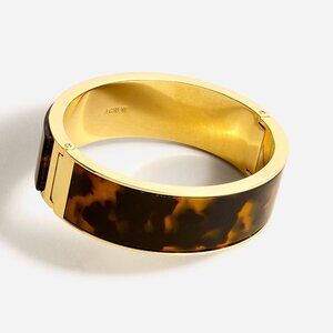 J.Crew Tortoise Clamp Bracelet